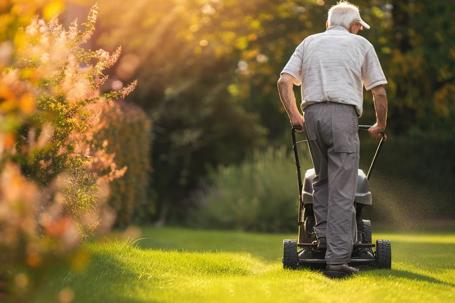 lightweight lawn mower