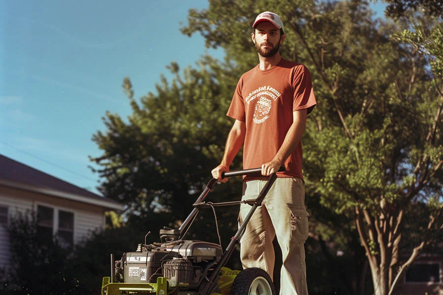 lightweight lawn mower